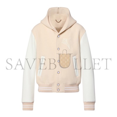 LOUIS VUITTON CALFSKIN SAILOR VARSITY JACKET 1AFQM5 LOUIS VUITTON CALFSKIN SAILOR VARSITY JACKET 1AFQM5